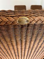 Lloyd loom stoelen, Huis en Inrichting, Stoelen, Ophalen of Verzenden, Zo goed als nieuw, Bruin