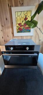 Fijne Pelgrim combimagnetron MAC514RVS, Witgoed en Apparatuur, Ovens, Gebruikt, Oven met grill, Inbouw, 45 tot 60 cm