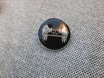 1 mooie ronde pin van Rammstein te koop beschikbaar voor biedingen