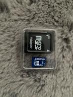 Micro SD geheugenkaart 2 TB plus adapter, nieuw, SD, 1 TB of meer, Ophalen of Verzenden, Zo goed als nieuw