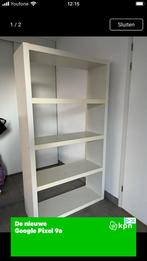 Gratis ophalen: Witte open Ikea Lack (boeken) kast, Ophalen, Gebruikt, 50 tot 100 cm, Tijdloos en wit