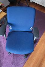 Bureaustoel, Ophalen, Gebruikt, Blauw, Bureaustoel