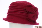 Dames winterhoed Hawkins bordeaux roze wol 57-59 nieuw, Kleding | Dames, Hoeden en Petten, Hoed, Hawkins, Nieuw, Ophalen of Verzenden