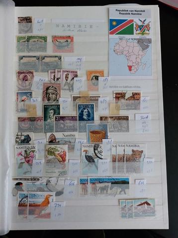 Postzegelverzameling Zuid Afrika en gebieden