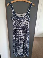 Blauw/witte Claudia Sträter zomerjurk, maat 40, Maat 38/40 (M), Blauw, Ophalen of Verzenden, Zo goed als nieuw
