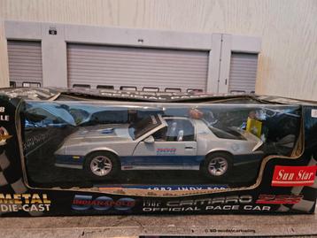Sun Star Chevrolet Camaro Indianapolis 500 1982 1/18 in ovp beschikbaar voor biedingen