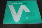 Honda CX500 1977 motorcycle parts catalogue CX 500, Ophalen of Verzenden, Honda