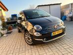 Fiat 500 Twinair Turbo 80pk 2017 Zwart, Auto's, Euro 6, Origineel Nederlands, Handgeschakeld, Particulier