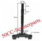 T-stuk kroonstuk voorvork Btc Riva turbho rl-50 78455, Ophalen of Verzenden, 50cc-Scooterparts, Info@50cc-scooterparts.nl, Veen
