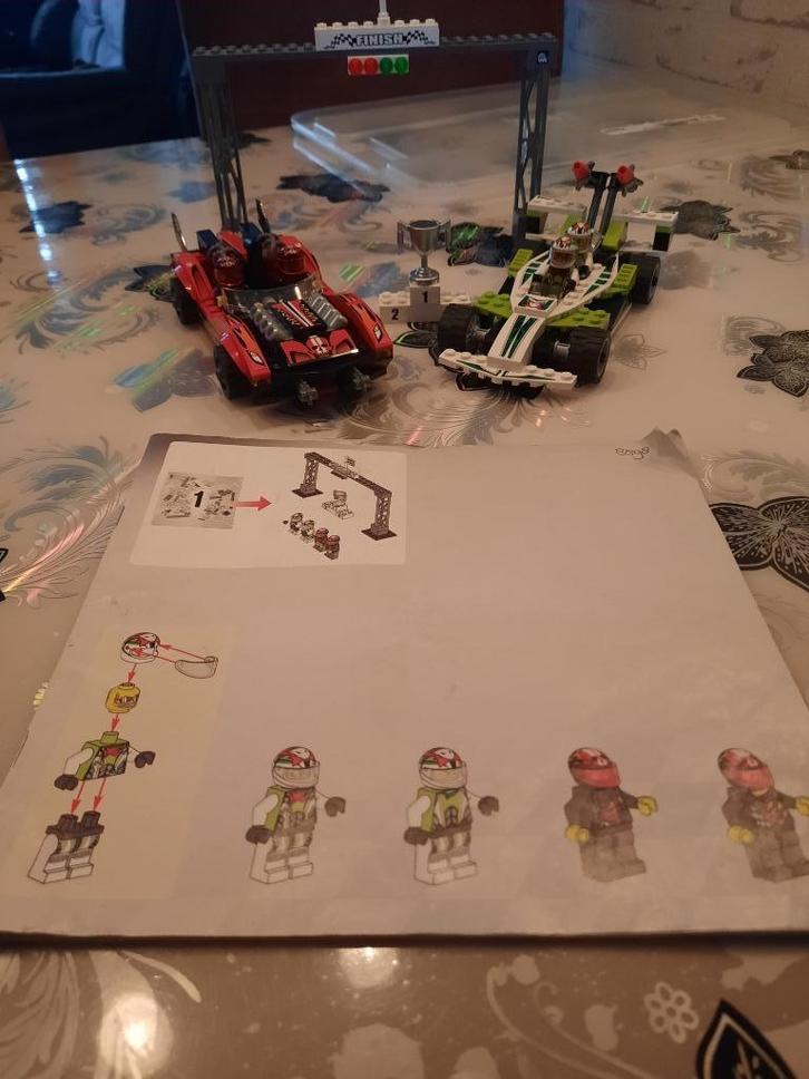 Lego World Racers 8898, Kinderen en Baby's, Speelgoed | Duplo en Lego, Gebruikt, Lego, Complete set, Ophalen of Verzenden