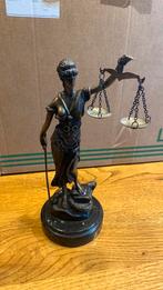 Vrouwe justitia beeldje, Antiek en Kunst, Antiek | Koper en Brons, Ophalen of Verzenden