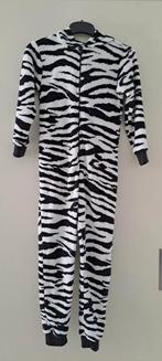 Onesie zebraprint maat 134-140, Jongen of Meisje, Zo goed als nieuw, Ophalen, Overige typen