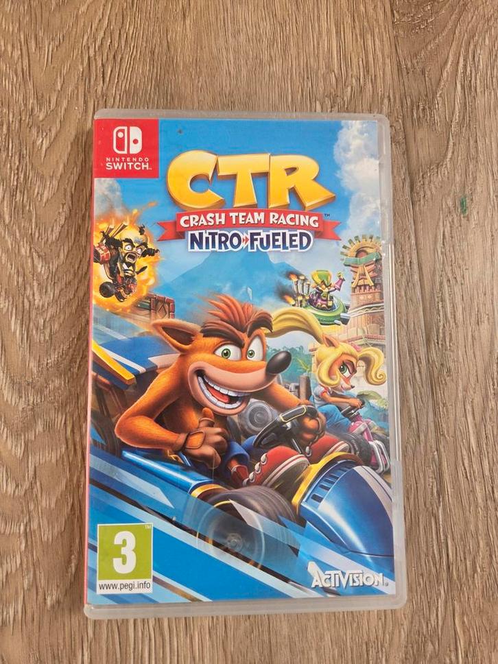 Crash Team Racing Nitro Fueled - Switch - ZGAN, Spelcomputers en Games, Games | Nintendo Switch, Zo goed als nieuw, Racen en Vliegen