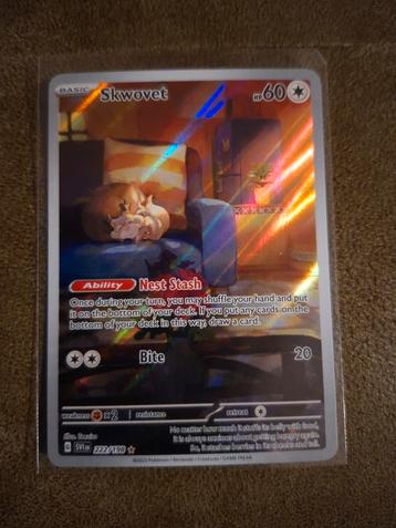 Skwovet Illustration Rare - SV Base Set beschikbaar voor biedingen