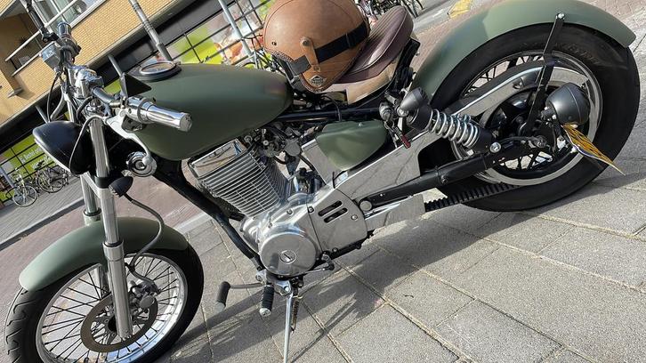 Unieke Suzuki LS 650 Bobber – Topstaat & Net Geserviced, Motoren, Onderdelen | Suzuki, Gebruikt, Ophalen of Verzenden