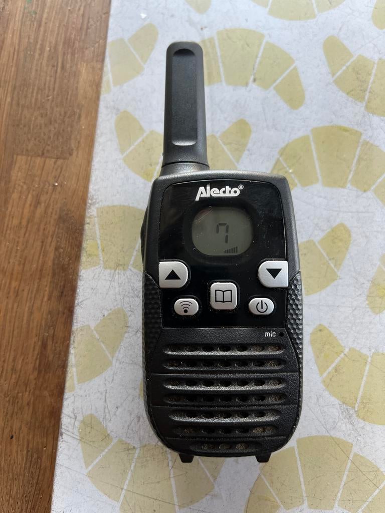 1x Alecto Walkie Talkie, Kinderen en Baby's, Ophalen of Verzenden, Gebruikt, Minder dan 100 meter, Camera