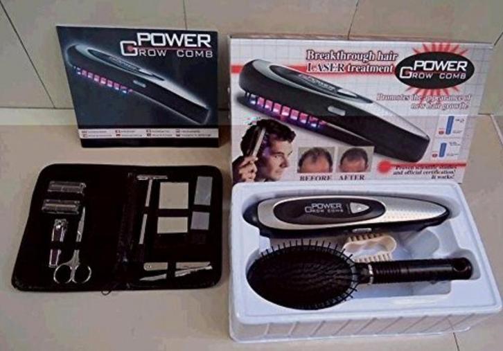 Power Grow Comb Haarverzorgingsset - Nieuw, Sieraden, Tassen en Uiterlijk, Uiterlijk | Haarverzorging, Nieuw, Kam of Borstel, Ophalen of Verzenden