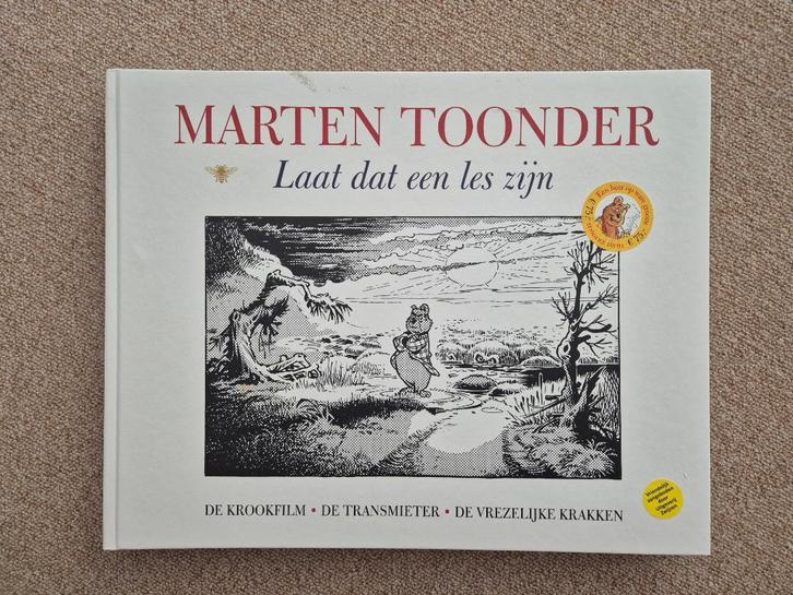 grote Hardcover van Marten Toonder Laat dat een les zijn, Boeken, Stripboeken, Zo goed als nieuw, Eén stripboek, Verzenden
