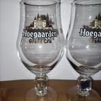 Hoegaarden Grand Cru 2 speciaal bier glazen, Verzamelen, Biermerken, Ophalen of Verzenden, Zo goed als nieuw, Glas of Glazen