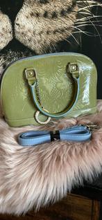 Hand/schoudertas merk Arcadia, Ophalen of Verzenden, Zo goed als nieuw, Groen, Handtas