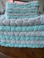 6 mooie badhanddoeken, 70x140, hema, incl 6 washandjes, Gebruikt, Ophalen of Verzenden, Handdoek, Overige kleuren
