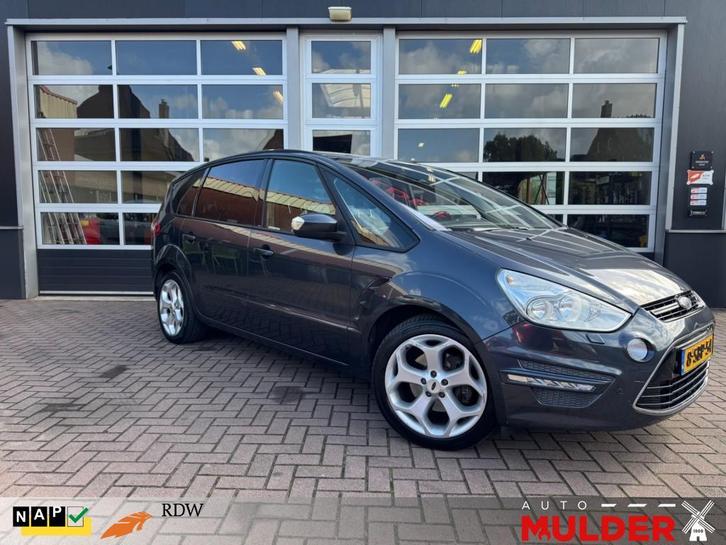 Ford S-MAX  2.0 ECOBOOST 203PK TITANIUM 7P LED / AUTOMAAT /, Auto's, Ford, Bedrijf, S-Max, ABS, Airbags, Airconditioning, Bluetooth
