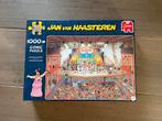 Jan van Haasteren puzzel Eurosong contest, Ophalen of Verzenden, 500 t/m 1500 stukjes, Zo goed als nieuw