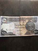 250 dinar Iraaks bankbiljetten, Postzegels en Munten, Bankbiljetten | Azië, Ophalen of Verzenden