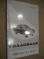 VRAAGBAAK OPEL KADETT B EN OLYMPIA  1967-68, Ophalen of Verzenden