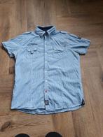 Zomer blouse maat L van twinlife, Ophalen, Blauw, Zo goed als nieuw, Halswijdte 41/42 (L)