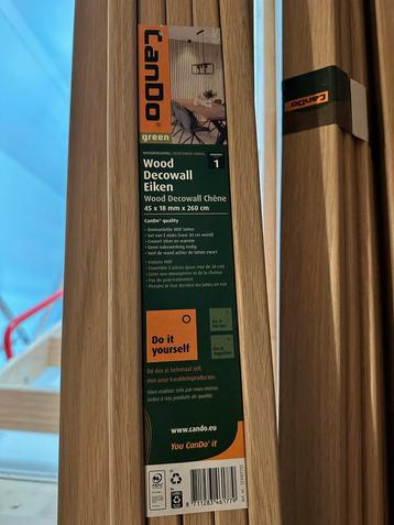 Cando Wood Decowall Eiken - Nieuw in verpakking beschikbaar voor biedingen