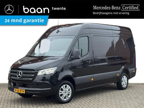 Mercedes-Benz Sprinter 319 L2H2 | 3,5t Trekhaak, LED, Camera, Auto's, Bestelauto's, Bedrijf, Te koop, Mercedes-Benz Certified