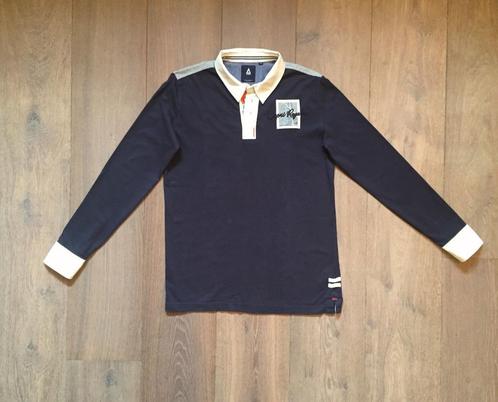 Nieuw: Gaastra blauwe polo longsleeve; Capri Regatta; medium, Kleding | Heren, Polo's, Nieuw, Maat 48/50 (M), Blauw, Ophalen of Verzenden