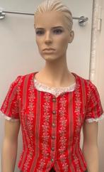 Tiroler blouse vintage maat M, Maat 38/40 (M), Ophalen of Verzenden, Kleding, Overige thema's