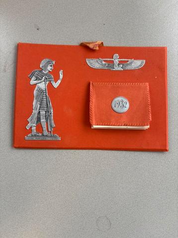 kalenderboekje of nieuwjaarsgeschenk uit 1932, antiek, beschikbaar voor biedingen
