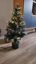 kerstboom met fibre optic verlichting 90 cm hoog, Ophalen of Verzenden, Gebruikt