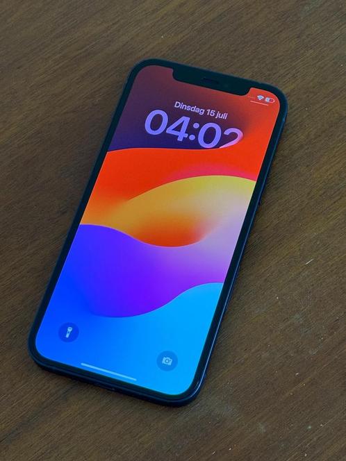 Prachtige iPhone 12 Black 64GB, met 100% batterijconditie!, Telecommunicatie, Mobiele telefoons | Apple iPhone, Zo goed als nieuw