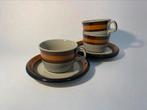 Vintage uitverkoop - Rörstrand Annika kop en schotels, Huis en Inrichting, Keuken | Servies, Keramiek, Ophalen of Verzenden, Zo goed als nieuw