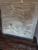 Abstract Kunstwerk Waves van Michel Muller, Antiek en Kunst, Ophalen of Verzenden