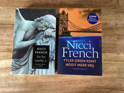 2 x Nicci French - o.a.Tyler Green komt nooit meer vrij, Boeken, Thrillers, Zo goed als nieuw, Nederland, Ophalen of Verzenden