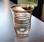 Twee oude Turkse theeglazen, verguld, Ophalen