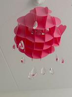 Roze Wolk Lamp met Druppels, Huis en Inrichting, Lampen | Hanglampen, Ophalen of Verzenden, Zo goed als nieuw, Kunststof, Minder dan 50 cm