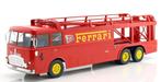 Fiat Bartoletti 306/2 “Ferrari Renntransporter” JC 1963 Rood, Ophalen of Verzenden