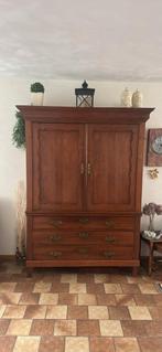 Mooie Antieke Kast - H210x140x45 BIEDEN MAG TEAB, Ophalen of Verzenden