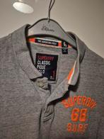 Superdry Polo Shirt Grijs Maat XXL, Overige maten, Ophalen of Verzenden, Zo goed als nieuw, Grijs