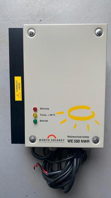 Wurth WE 500 NWR omvormer zonnepanelen beschikbaar voor biedingen