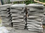 Antraciete tegels 50x50 35m2, Tuin en Terras, Tegels en Klinkers, Ophalen, Gebruikt, 10 m² of meer, Beton