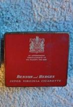 Sigarettenblikje Benson&Hedges, Verzenden, Gebruikt, Overige, Overige merken