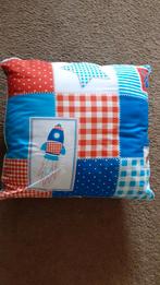 Mooi kussen voor jongens van Stoer/ Lief! Lifestyle, Ophalen of Verzenden, Zo goed als nieuw, Blauw, Vierkant