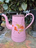 Franse roze emaille koffiepot, Antiek en Kunst, Ophalen of Verzenden